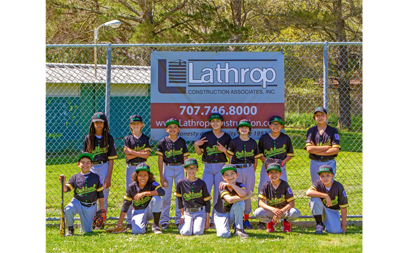 Black Sox - Sponsor Lathrop Construction
